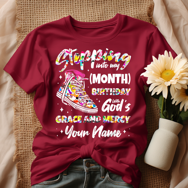 Personalized Birthday Month Shirt