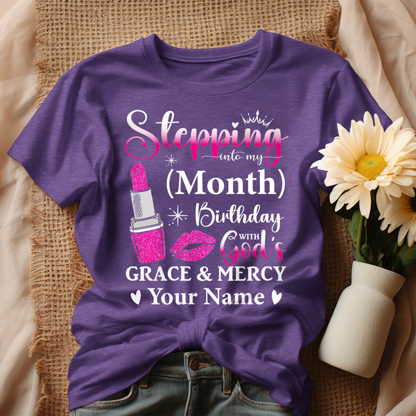 Personalized Birthday Month Shirt