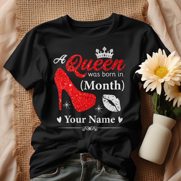 Personalized Birthday Month Shirt