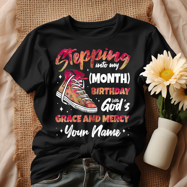 Personalized Birthday Month Shirt