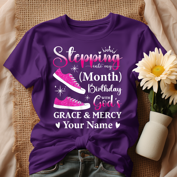 Personalized Birthday Month Shirt