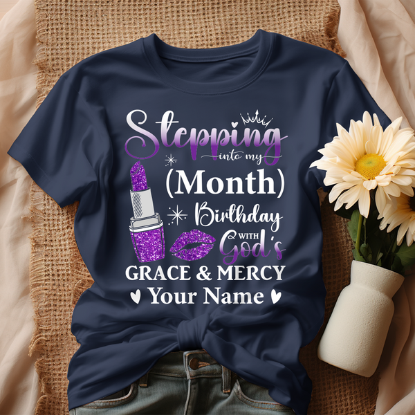 Personalized Birthday Month Shirt