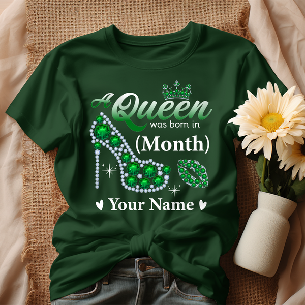 Personalized Birthday Month Shirt