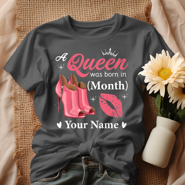 Personalized Birthday Month Shirt