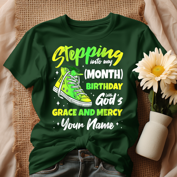 Personalized Birthday Month Shirt