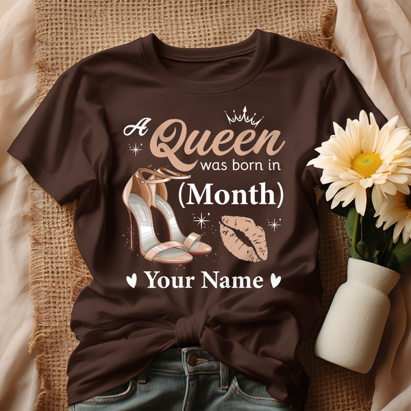 Personalized Birthday Month Shirt