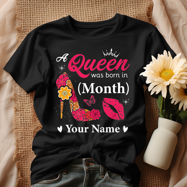 Personalized Birthday Month Shirt