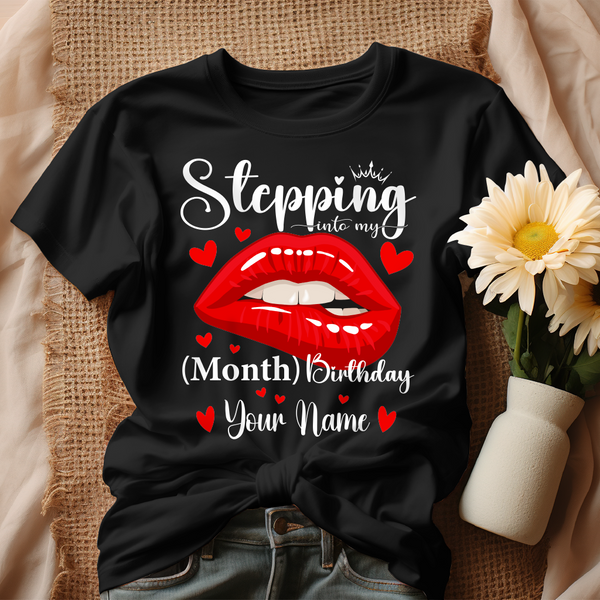 Personalized Birthday Month Shirt