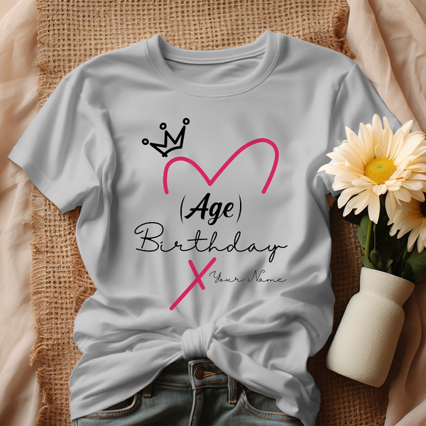 Personalized Birthday Shirt