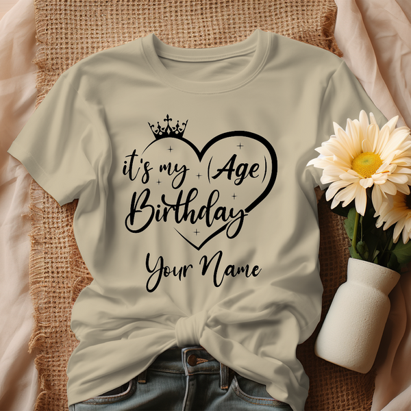Personalized Birthday Shirt
