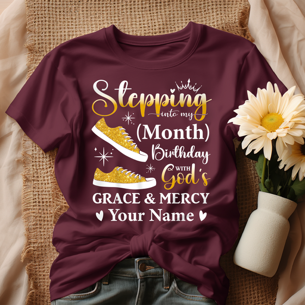 Personalized Birthday Month Shirt