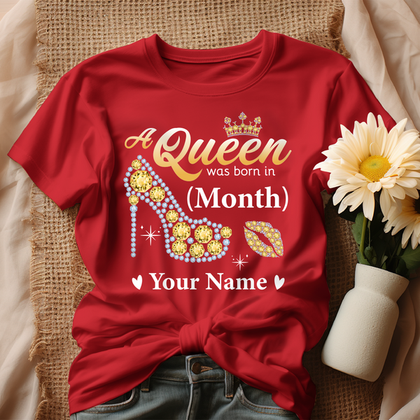 Personalized Birthday Month Shirt