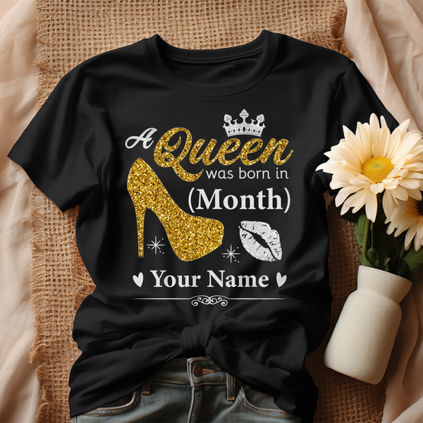 Personalized Birthday Month Shirt