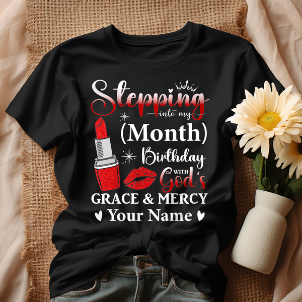 Personalized Birthday Month Shirt